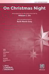 On Christmas Night SATB choral sheet music cover
